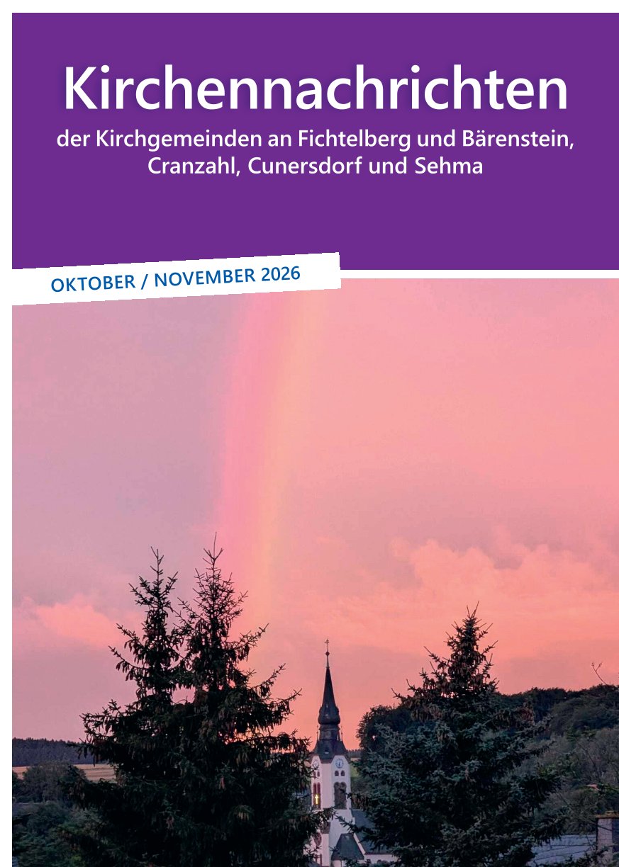 Titelseite Kirchennachrichten Februar März 26 1